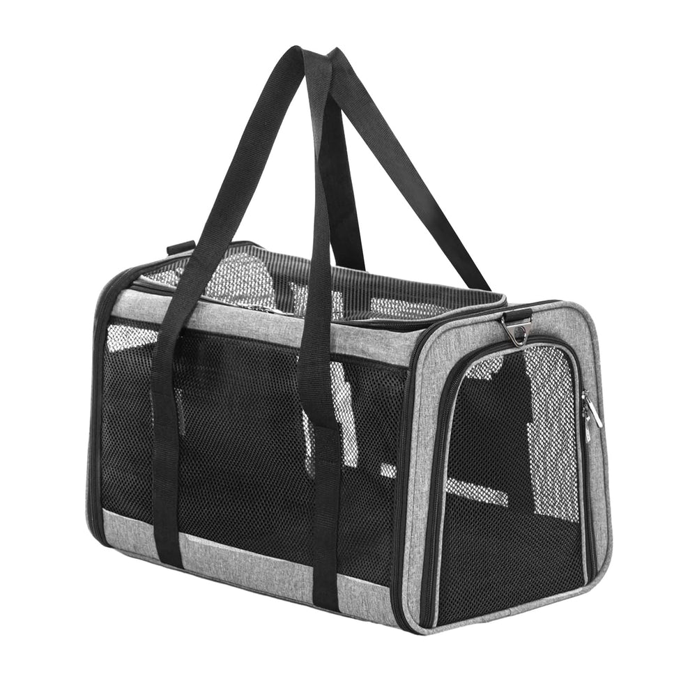 Petsfit airline-approved soft-sided carrier under-seat ready for travel
