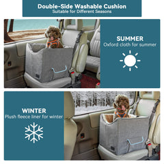 Petsfit car seat safety belt hook keeps pets secure during drives.