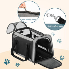 Petsfit carrier back strap for luggage attachment during trips