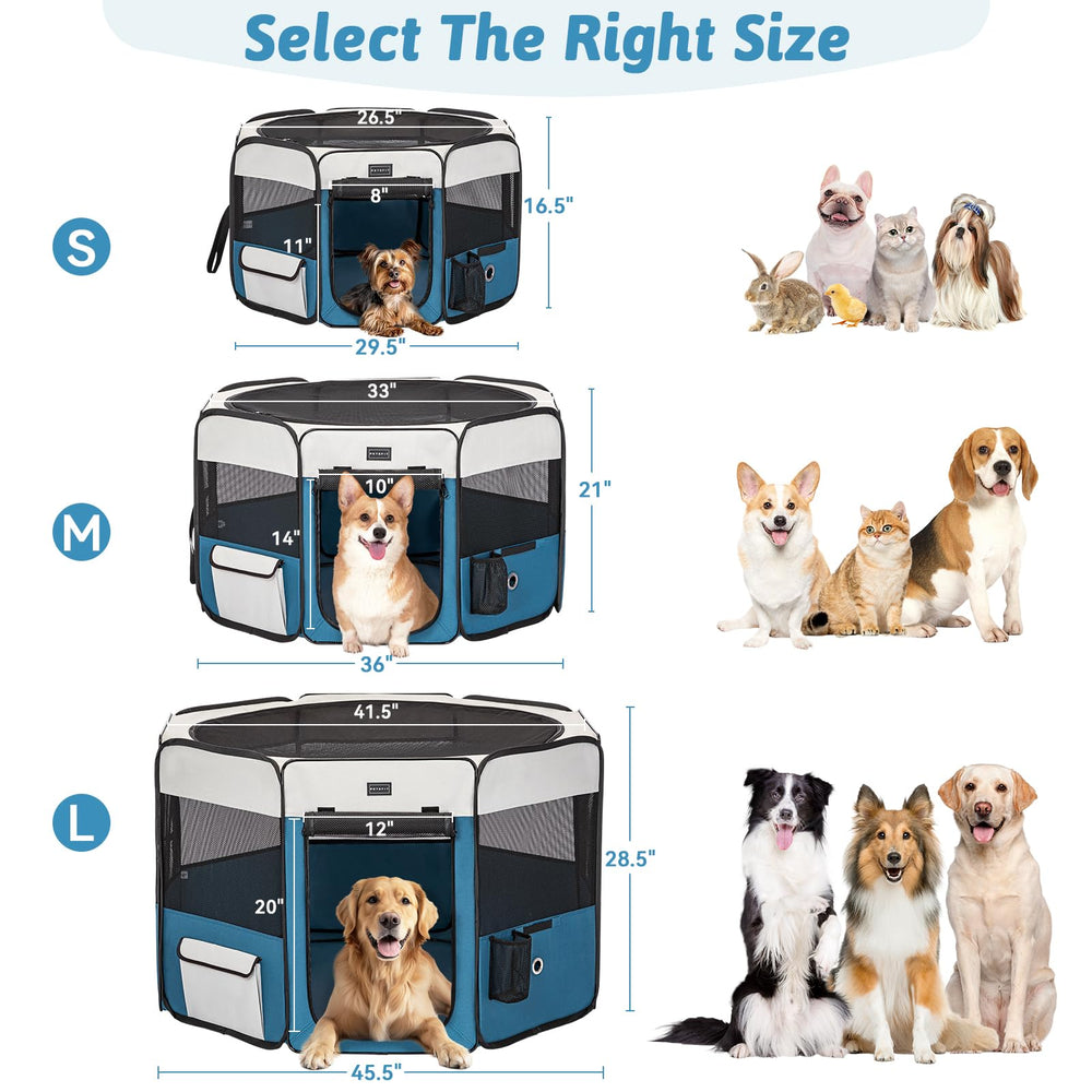 Petsfit carrying bag with pockets and water bottle holder for on-the-go convenience.