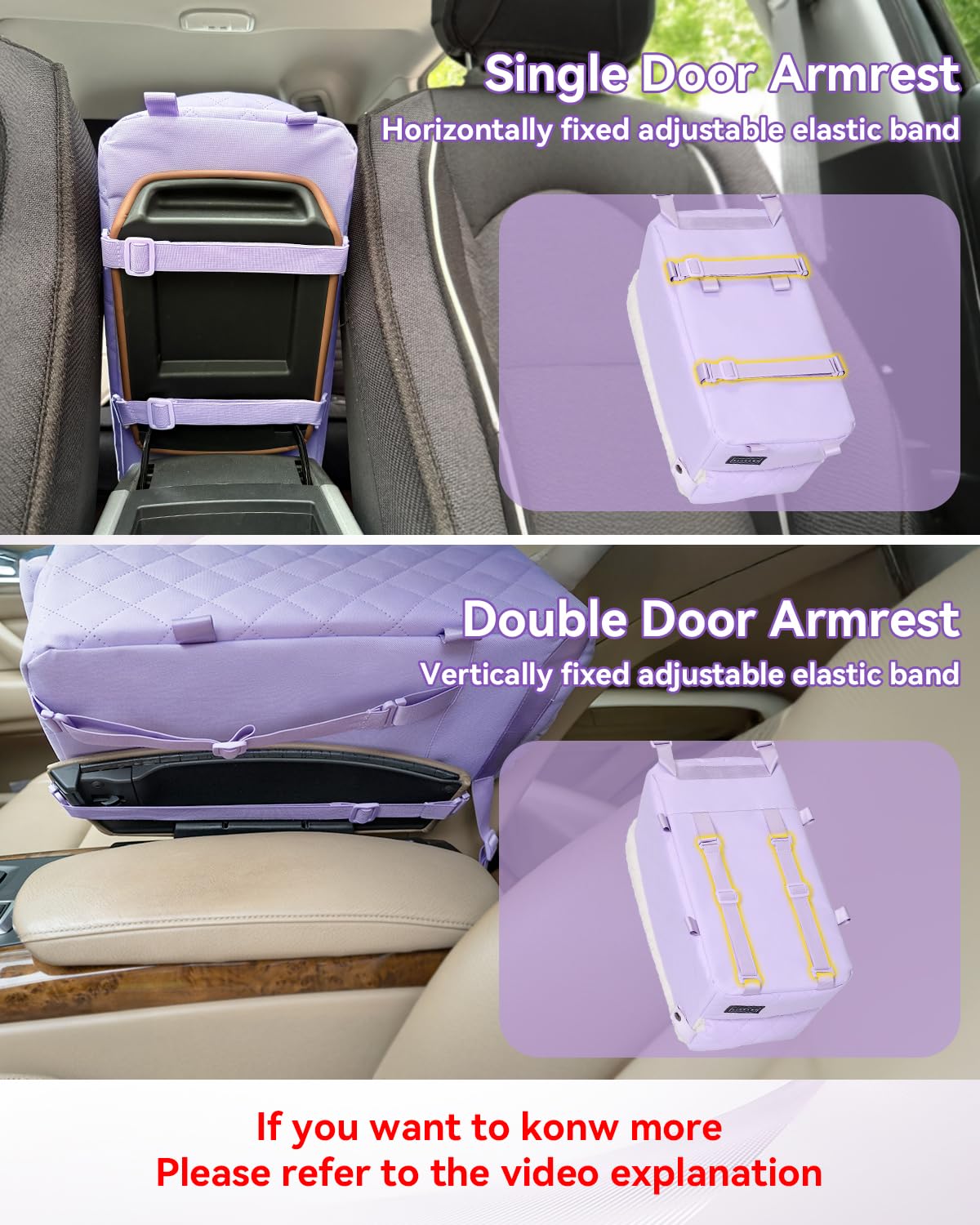 PETSFIT cat car seat purple safety hooks detail for reliable protection
