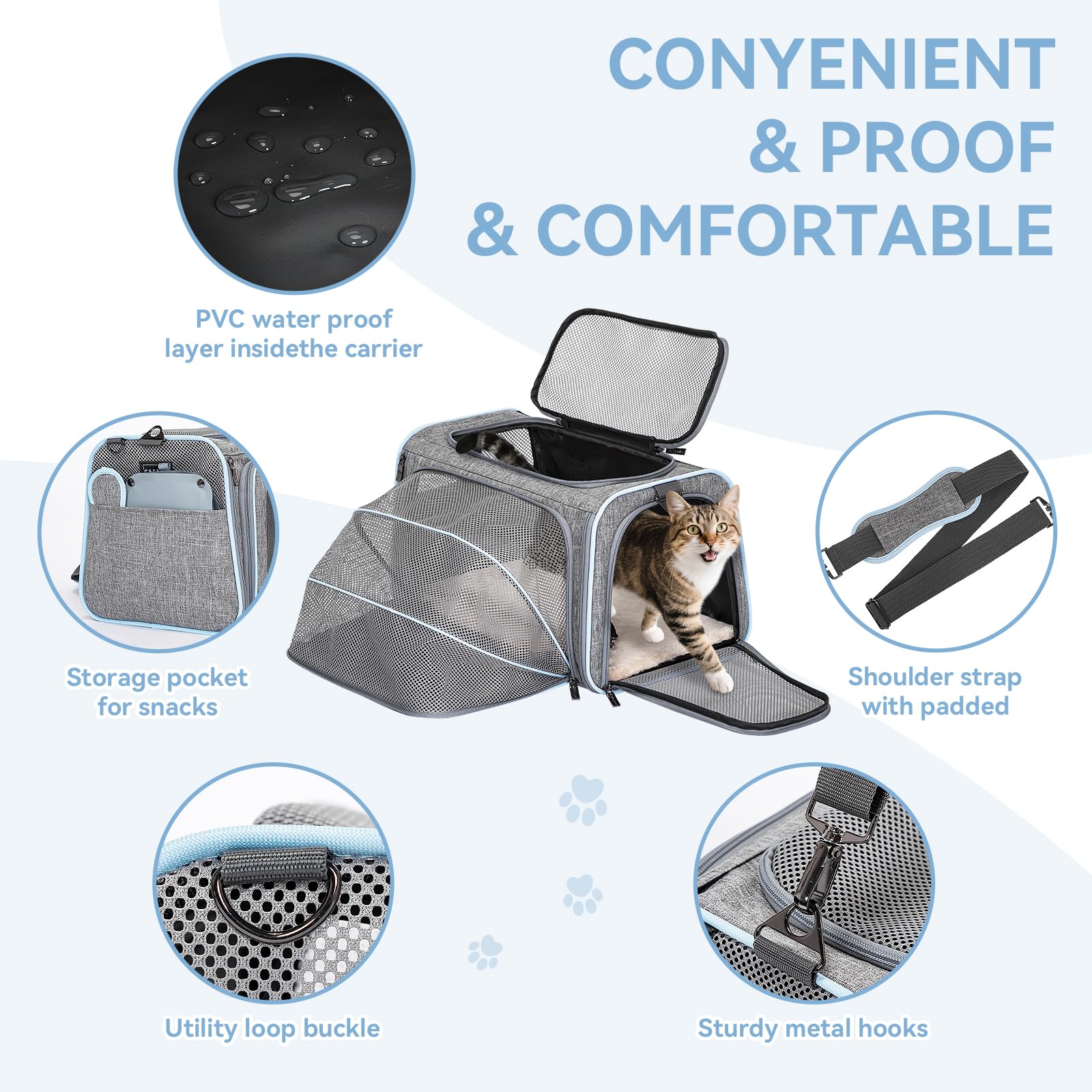 Petsfit removable-cushion simplifies cleaning and maintenance.