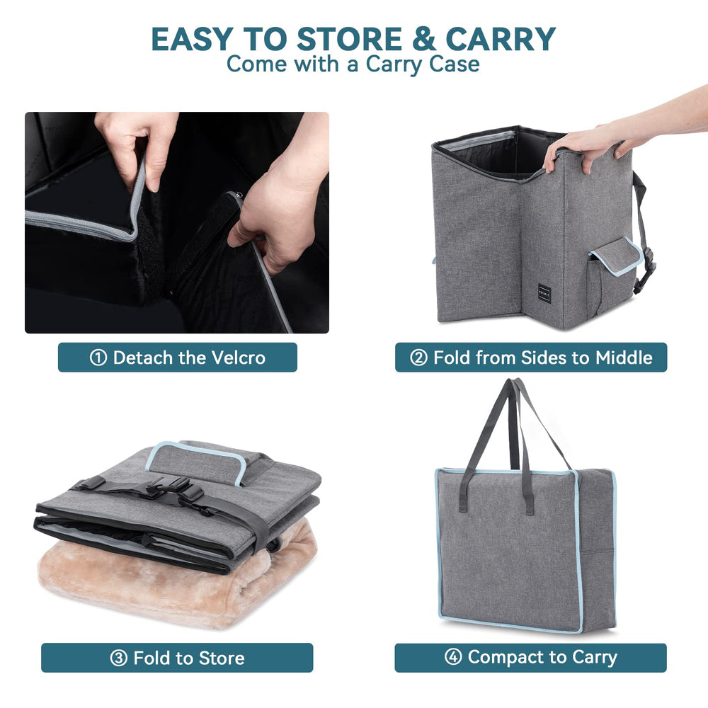 Petsfit collapsible design makes storage and setup quick and easy.