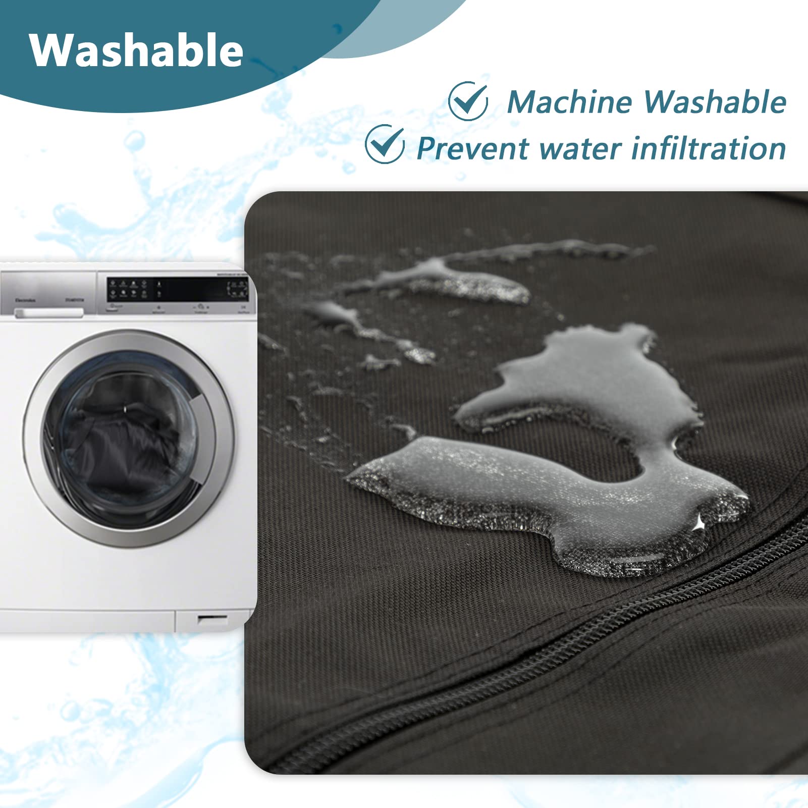 Petsfit crate cover water-resistant coating for easy cleaning