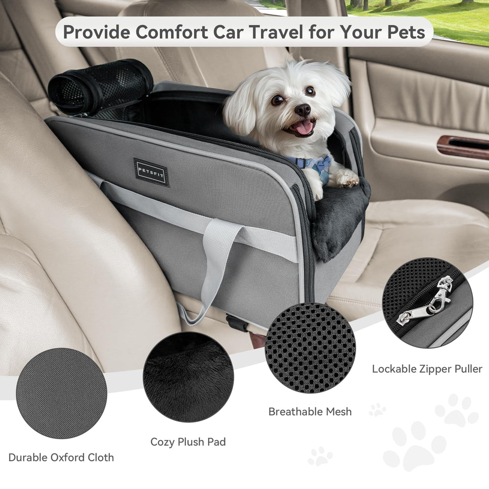Petsfit detachable washable pad keeps the seat clean on every journey.