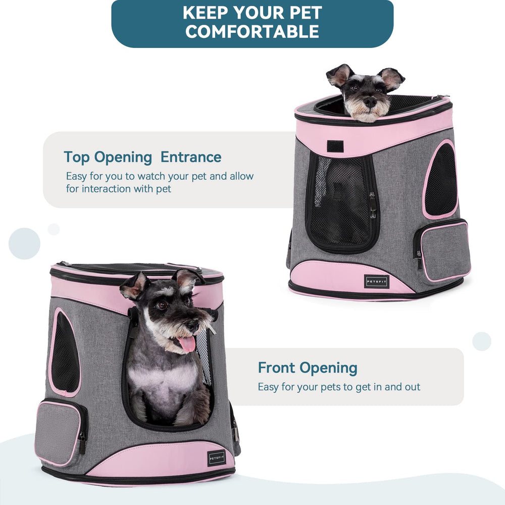 Petsfit removable cozy mat makes cleanup easy and pet comfortable.