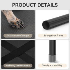 Petsfit chew-proof Teslin mesh resists wear while remaining breathable.