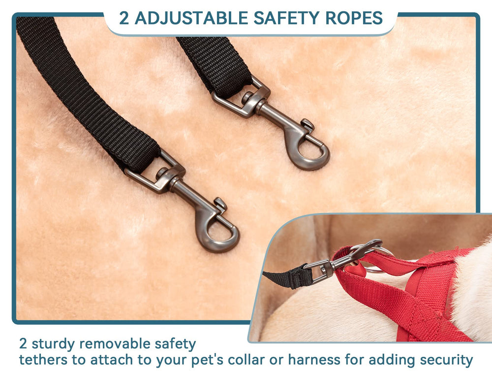Petsfit plush inner lining keeps dogs cozy and quiet