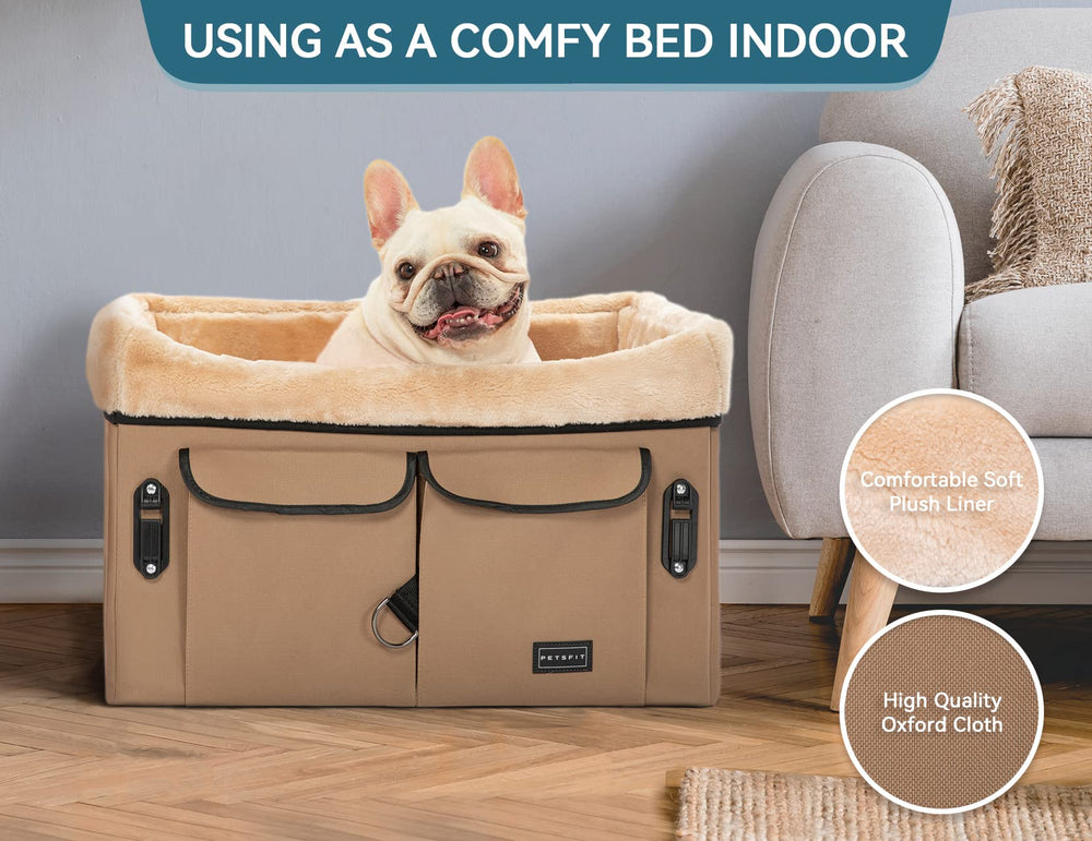 Petsfit booster with storage pockets for toys and treats