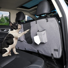 Petsfit dog car barrier backseat mesh keeps your pup secure while you focus on the road.