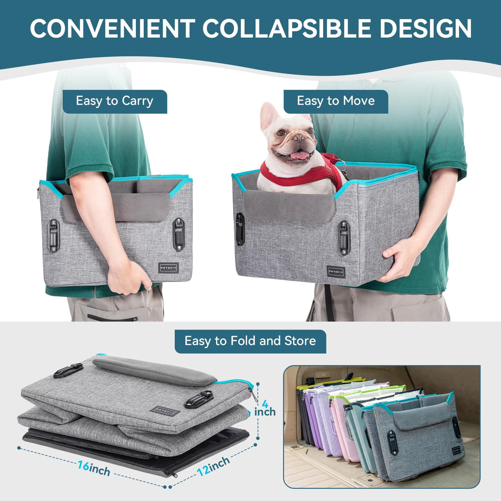 PETSFIT dog car seat wipe-clean fabric, easy maintenance and fresh-looking interiors.