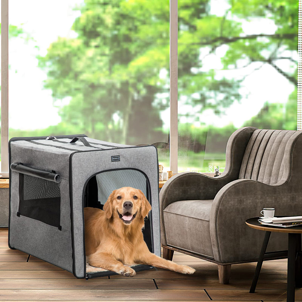 PETSFIT dog travel crate size S suits small dogs up to 15lbs