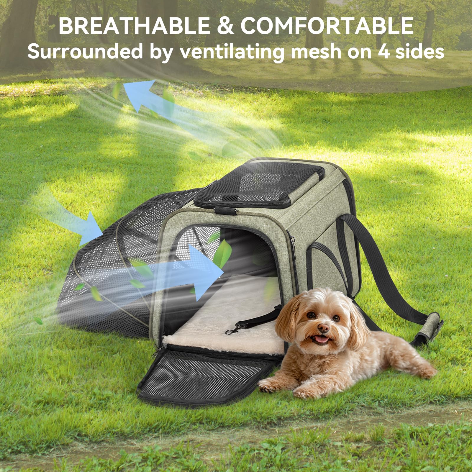 Petsfit fold-flat design stores flat when not in use.
