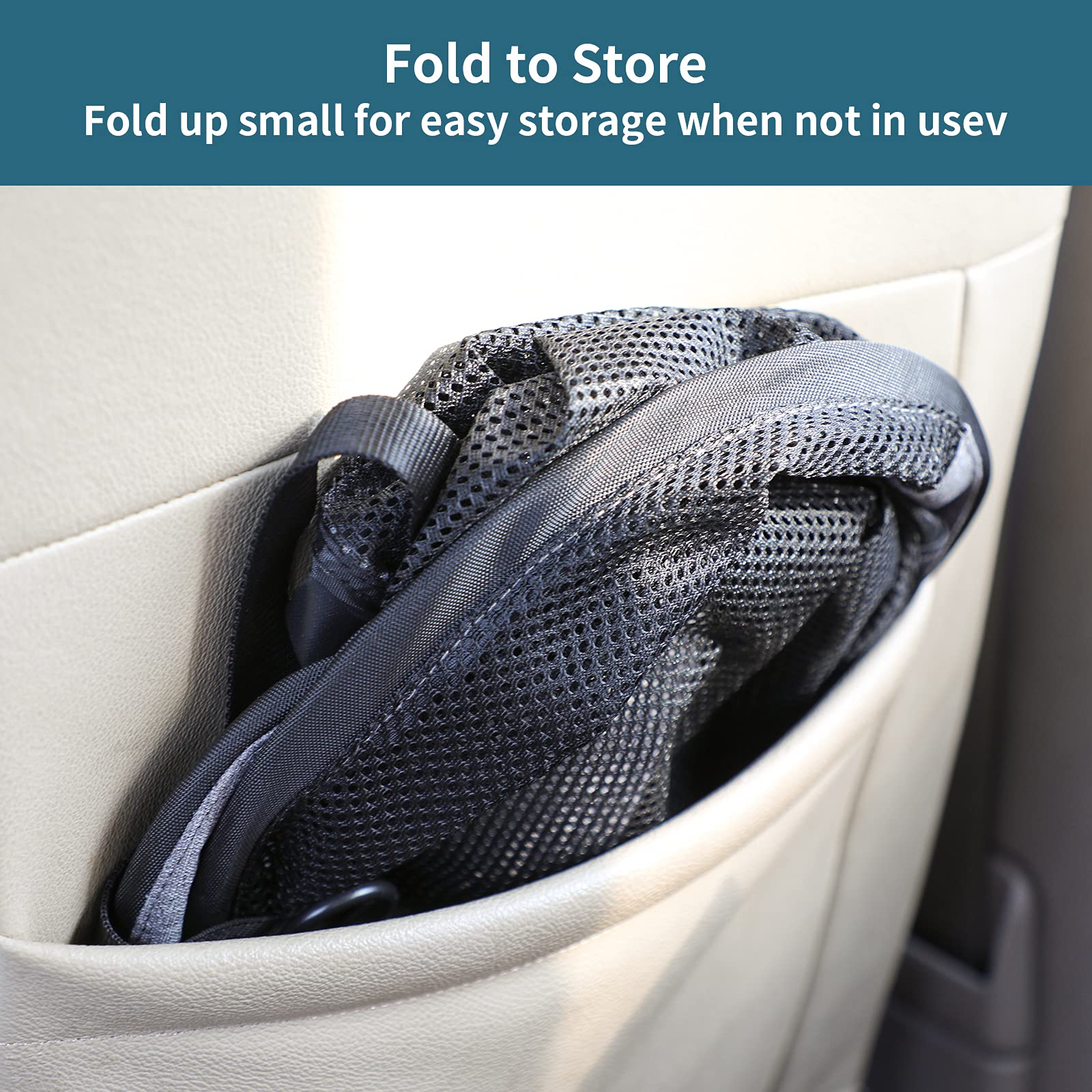 Petsfit foldable storage feature for compact portability