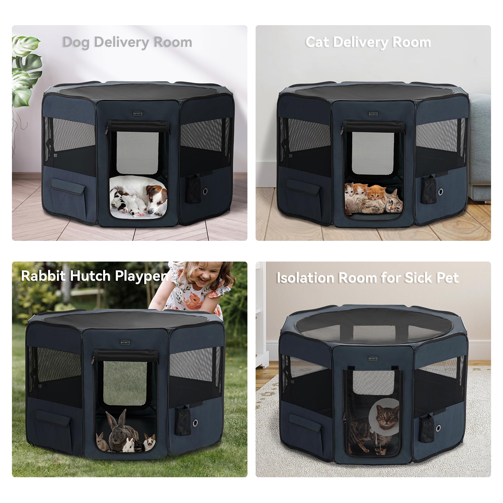 Petsfit foldable design enables simple travel and compact storage