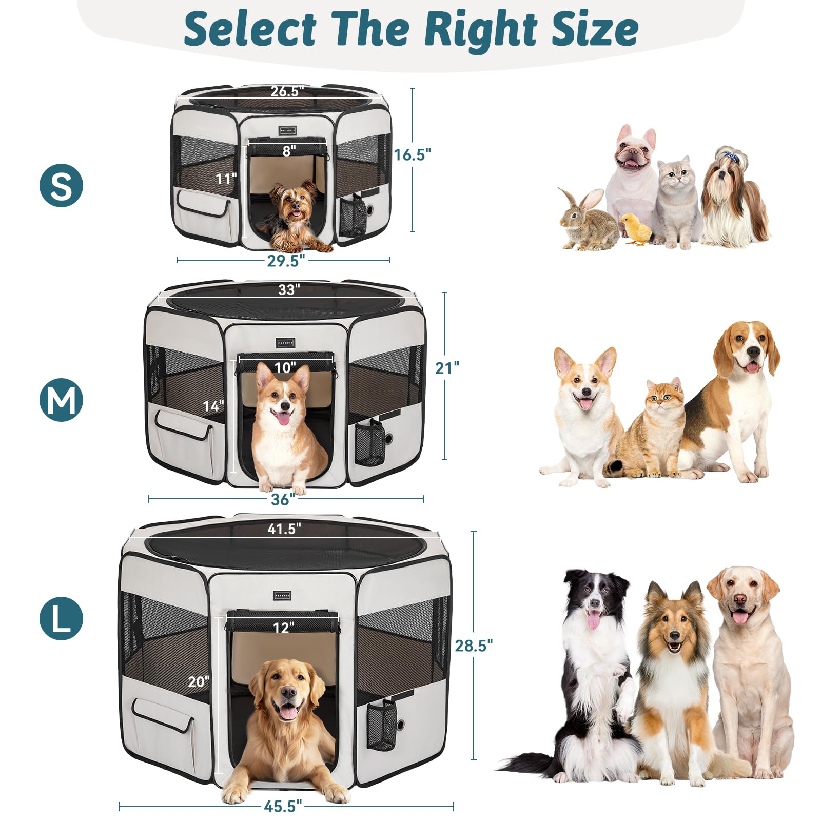 Petsfit indoor-outdoor-transition-space showcases versatile use as play, sleep, or transition area.