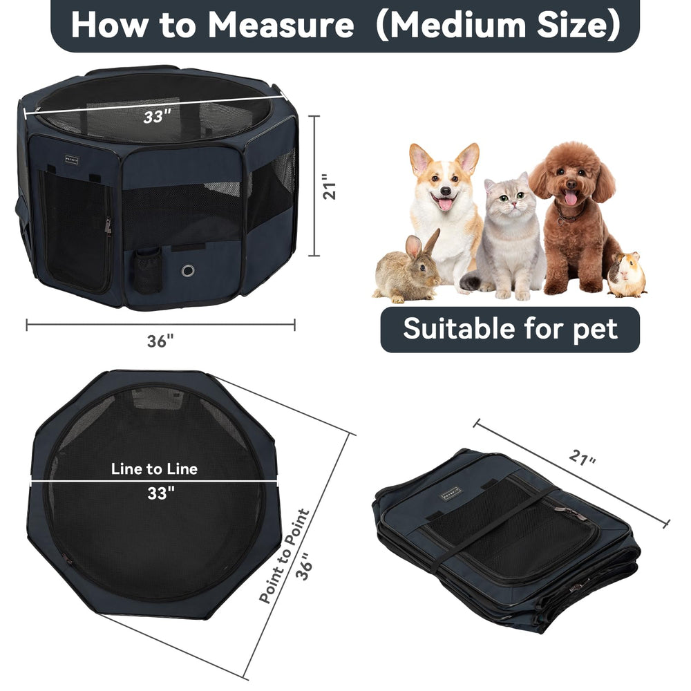 Petsfit removable mesh top offers better visibility and airflow.