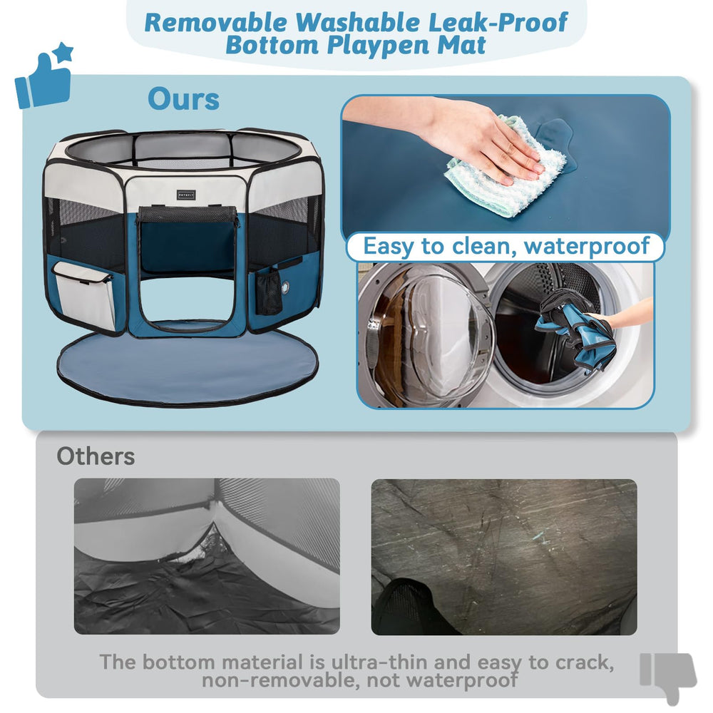 Petsfit carrying bag with pockets and water bottle holder for travel convenience.