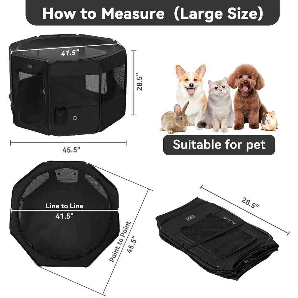 Petsfit ventilated mesh panels ensure safety with maximum airflow.
