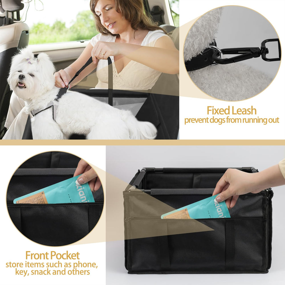 PetsHome-folded-storage-compact shows the seat folded flat for easy storage.