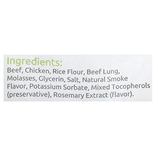 PetShoppe Beef Jerky Sticks serving pieces show bite-size rewards for on-the-go training.