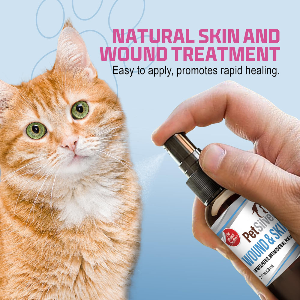 PetSilver chelated-silver particles close-up showcasing advanced wound care technology.