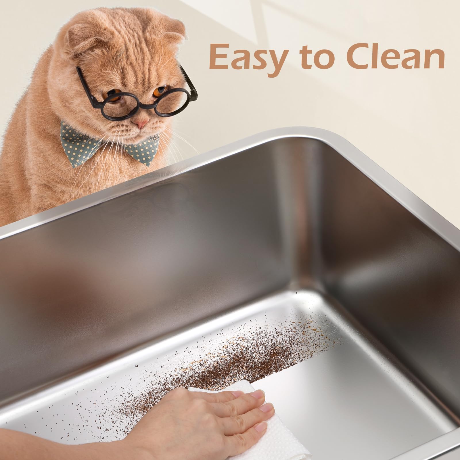Petsinurarea litter box step and footboard enabling easy entry for cats