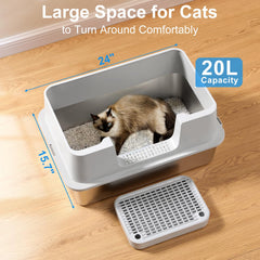 Petsinurarea litter scoop included for quick cleanup