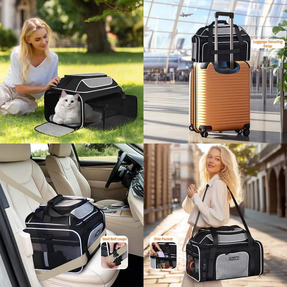 Petskd 12-month warranty reinforces confidence in travel gear.
