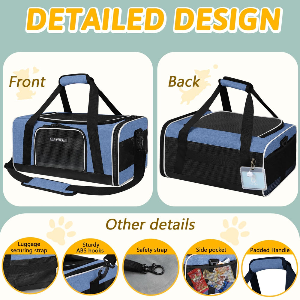 Petskd adjustable rope buckle secures collars and stops escapes.