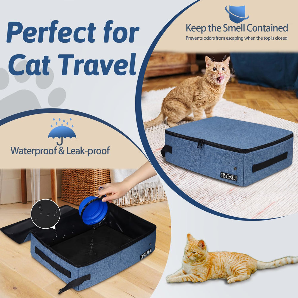 Petskd litter box interior highlights spacious toilet area for cats