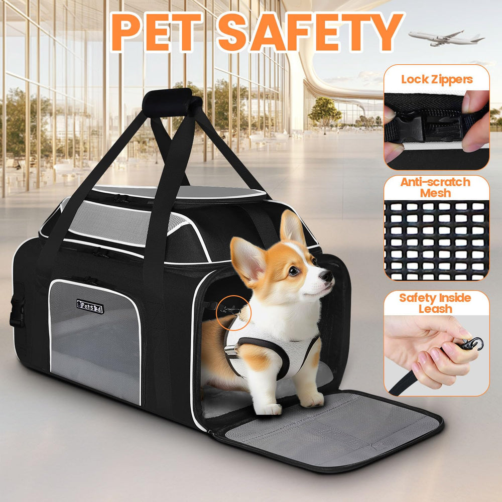 Petskd durable waterproof polyester offers long-lasting travel gear.