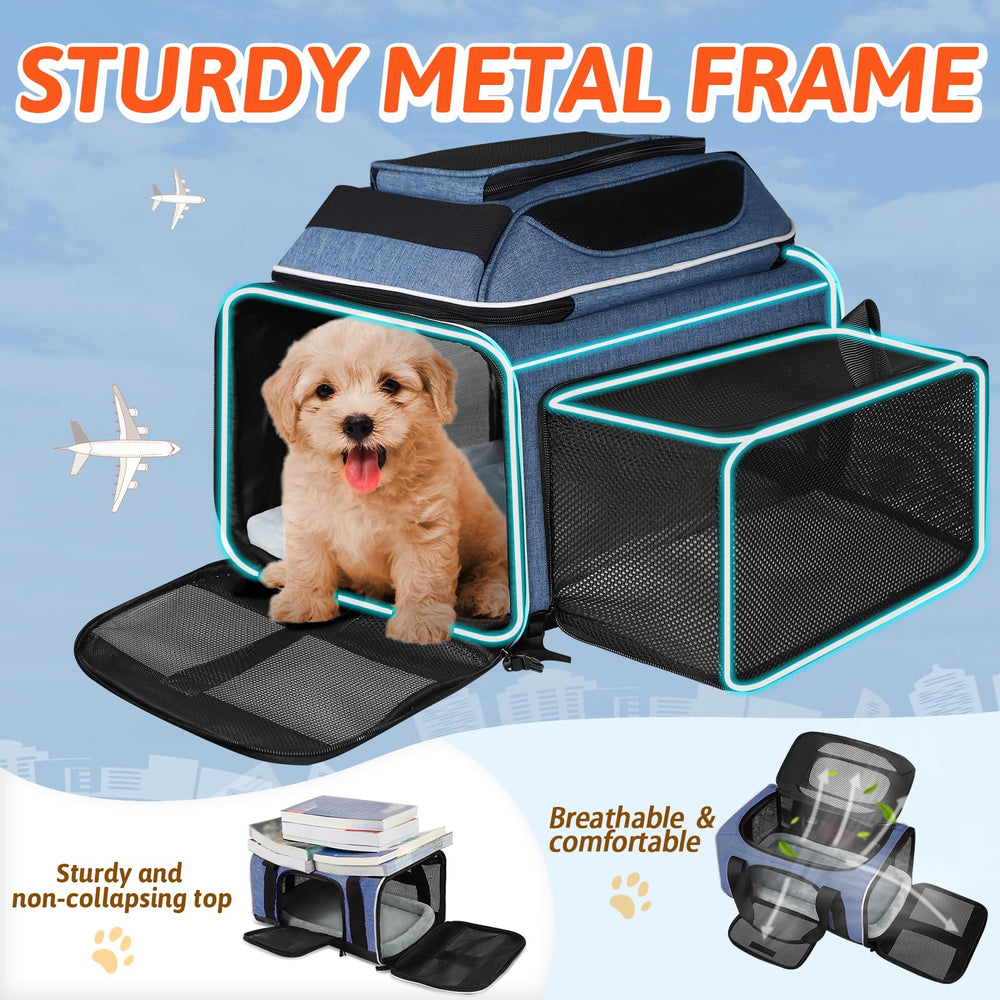 Petskd expandable space up to 80 percent enables more room to move