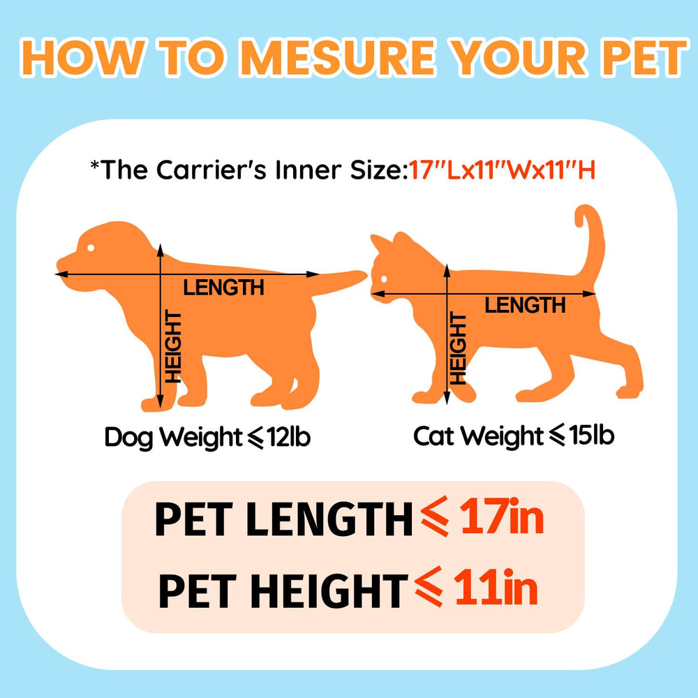 Petskd top-expandable carrier's stainless steel and fiber rod structure maintains shape.