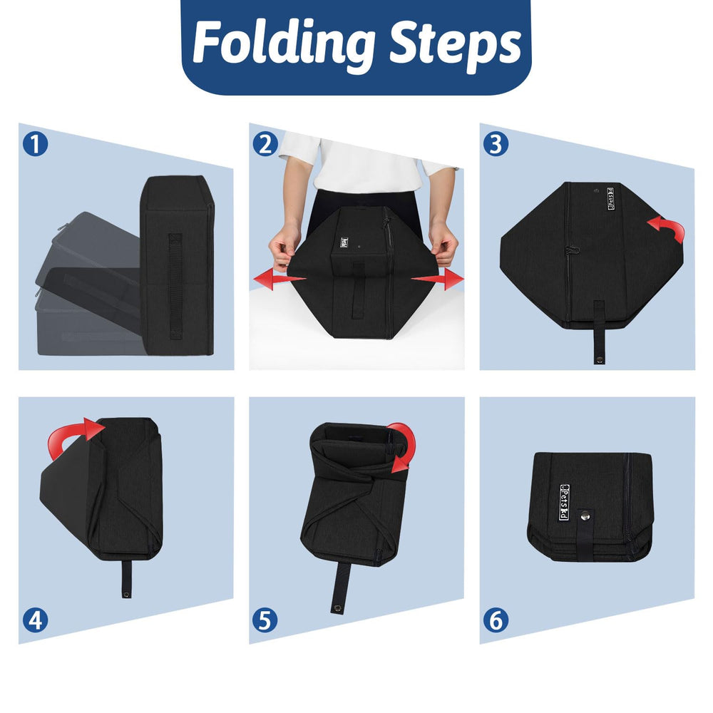 Petskd double-handle design simplifies carrying the litter box during travels.
