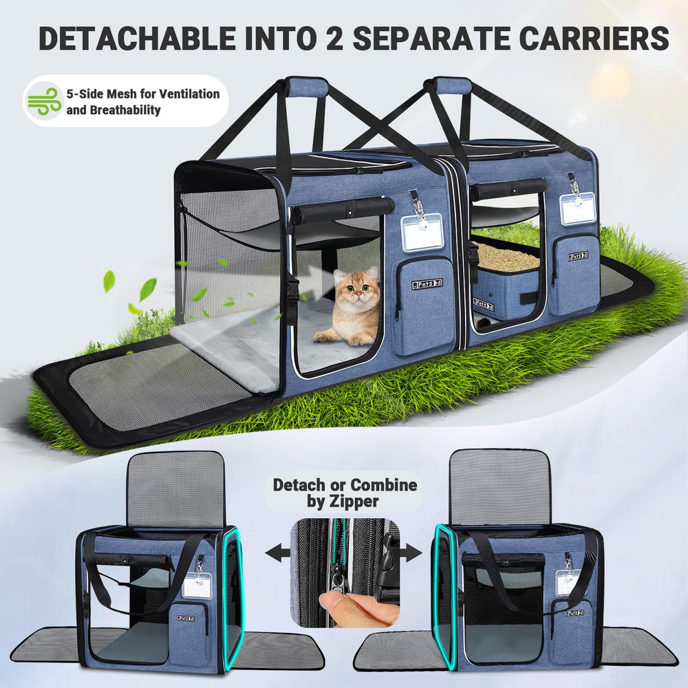 Petskd ventilated mesh windows provide visibility and airflow for pets