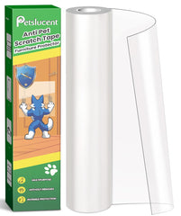 Petslucent cat scratch tape clear on sofa protects upholstery from claws.