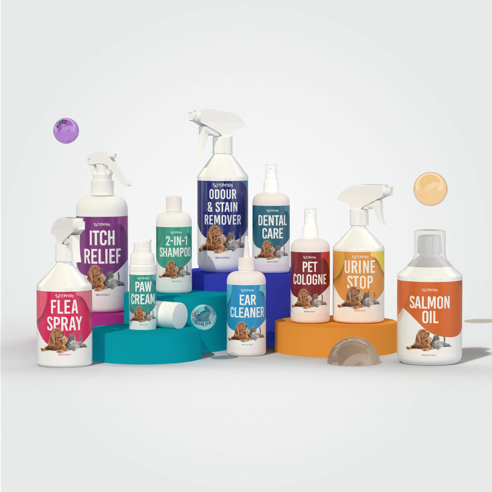 Petsly fresh-odor-control leaves rooms smelling clean.