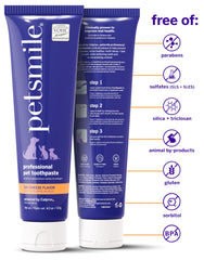 Petsmile VOHC label communicates trusted veterinary-endorsed dental care