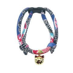 PetSoKoo cat collar with kitty face bell for easy ID and playful style