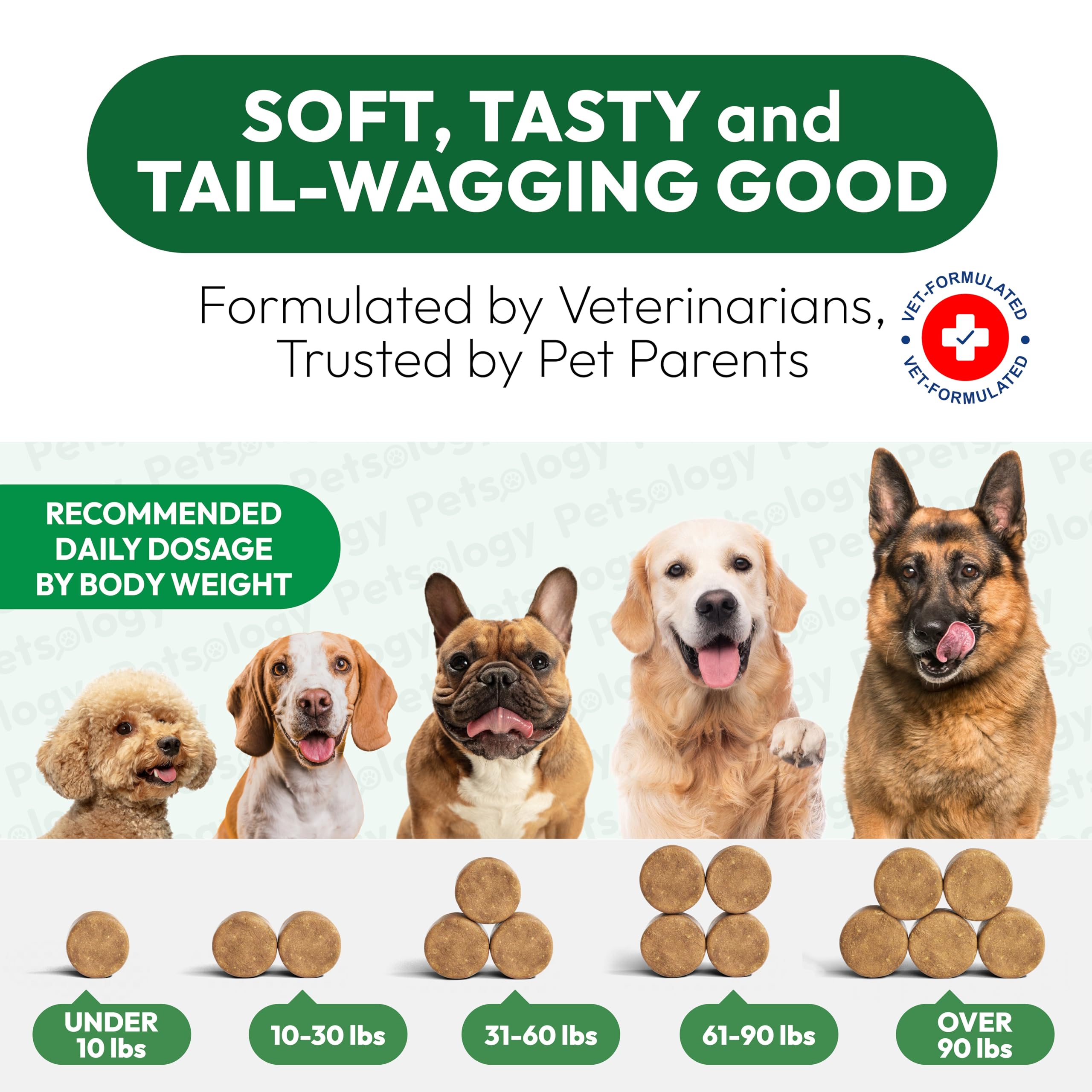 Petsology treats made in USA in an FDA-registered facility for safety.