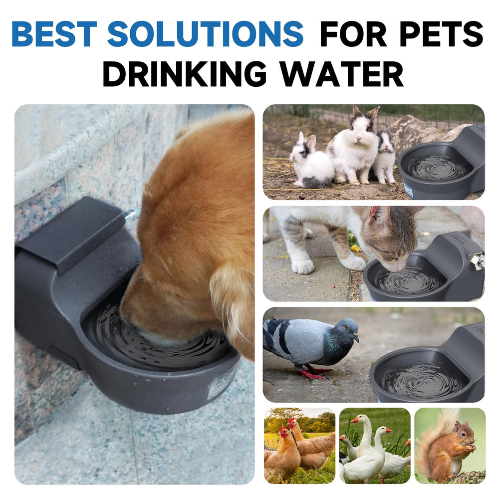 PETSOLON compatible with 3/4 GHT faucet for simple installation