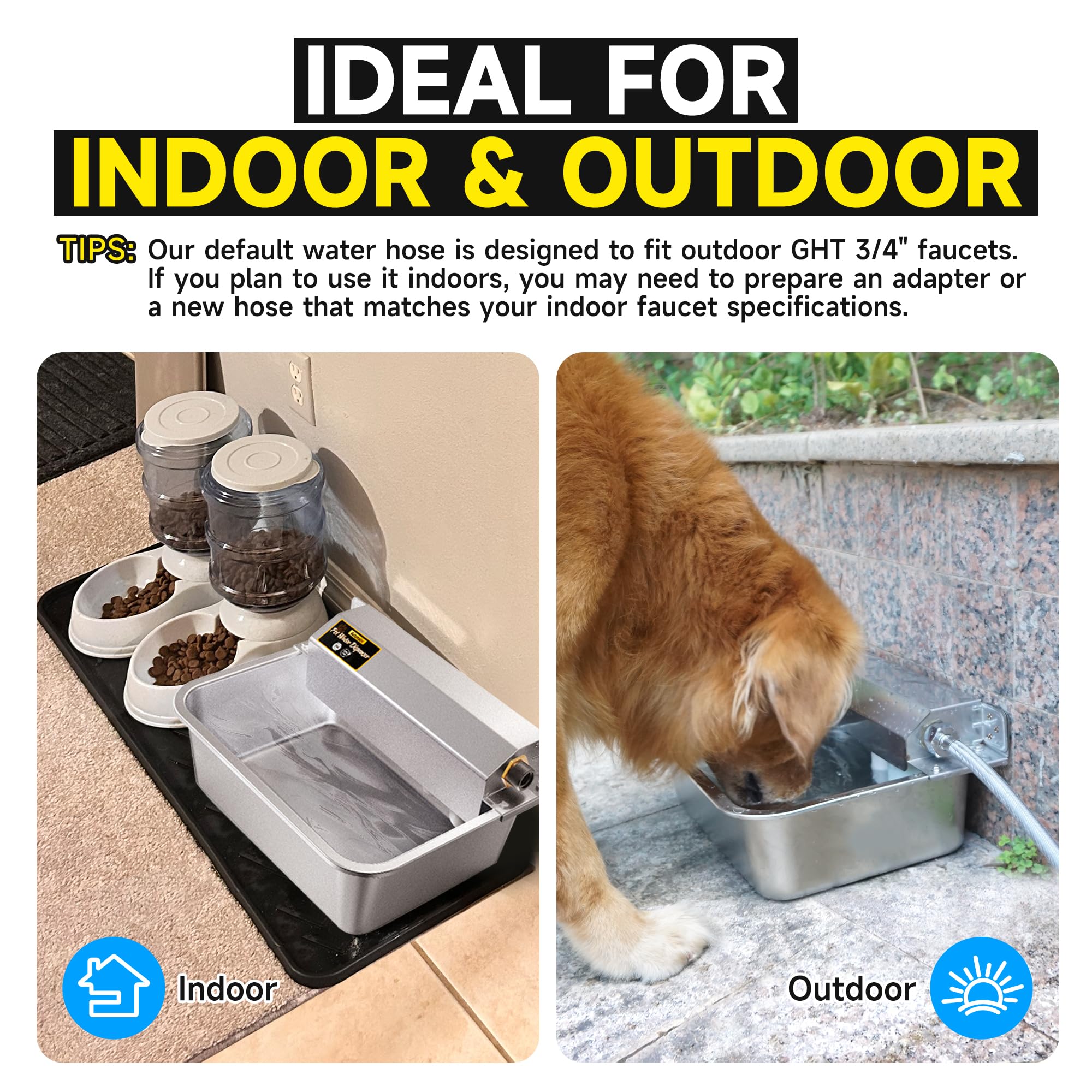Petsolon anti-tipping wall-mount design keeps the unit secure.