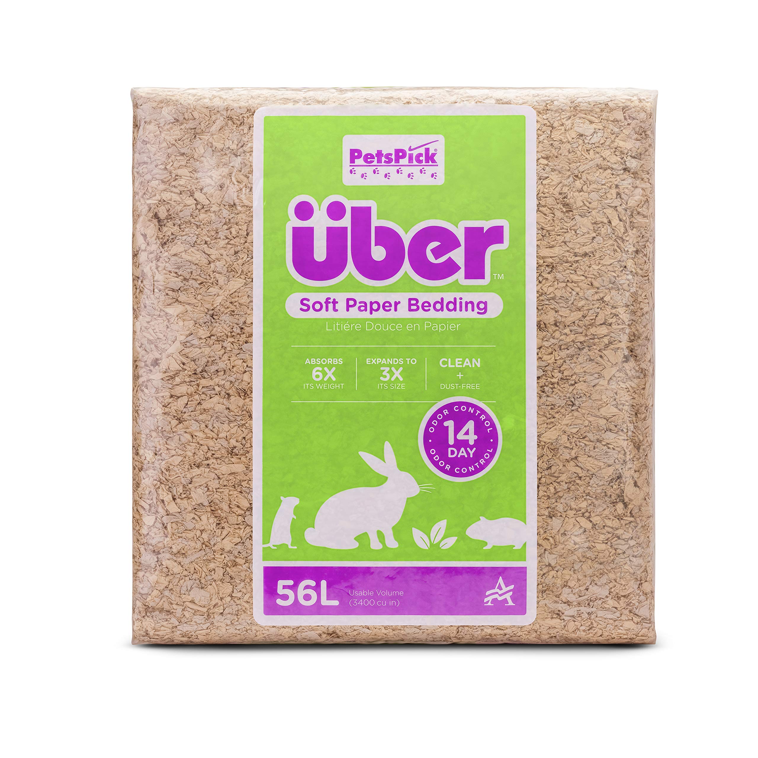 PETSPICK virgin shredded-paper close-up shows soft texture ideal for cozy nest building.