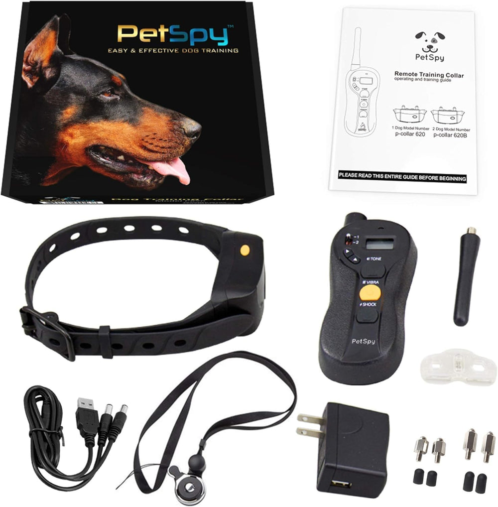 PetSpy beeping cue aiding recall without harsh commands