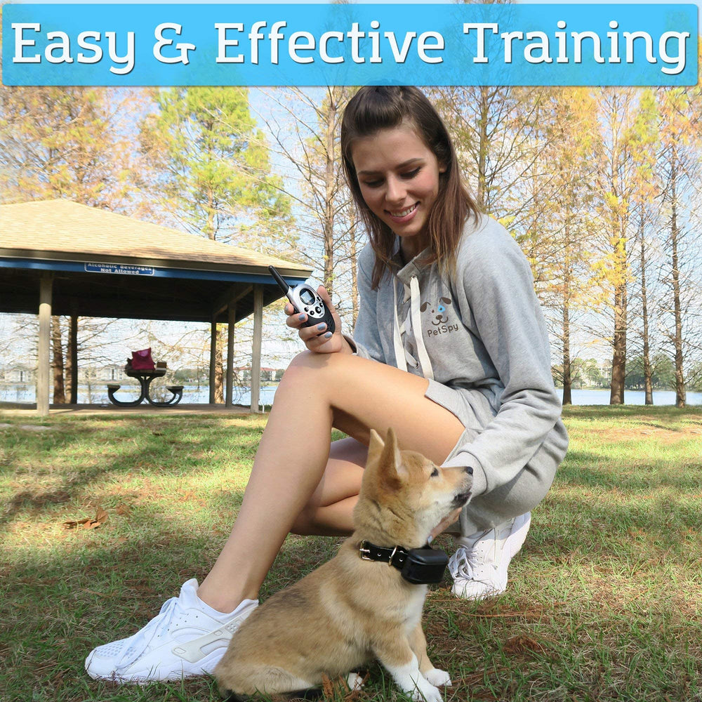 PetSpy M86-2 mode options reveal vibration, beep, and shock for versatile cues.