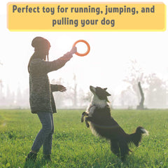 PetSpy bright-colored ring toy helps locate it quickly during outdoor games.