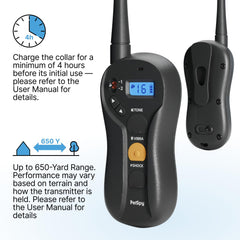PetSpy vibration mode collar for gentle, positive reinforcement