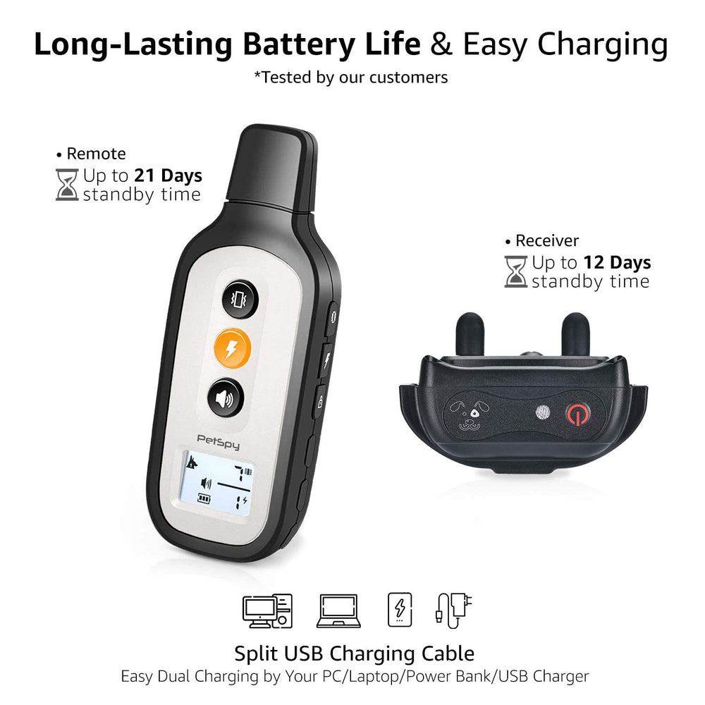 PetSpy XPro 3 demonstrates 3000 feet range for versatile training.
