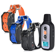 PetSpy XPro 3 packaging box; highlights triple-dog training capability for multi-dog households.